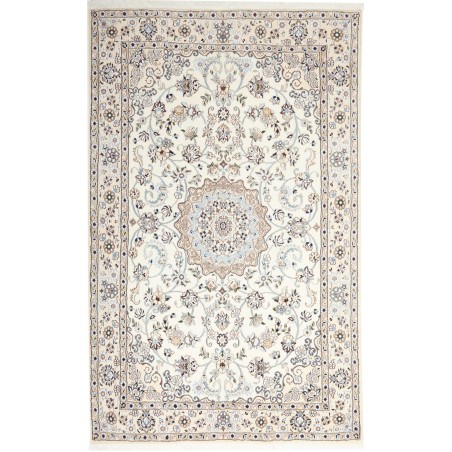 Tappeto Nain 9La Persia bianco marrone 133x210