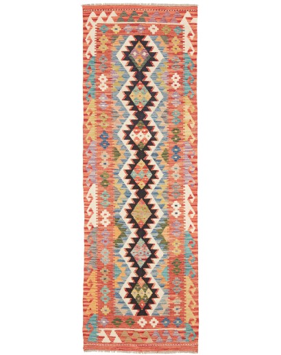 Tappeto Kilim Afghanistan marrone grigio 79x243