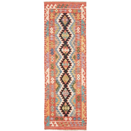 Tappeto Kilim Afghanistan marrone grigio 79x243
