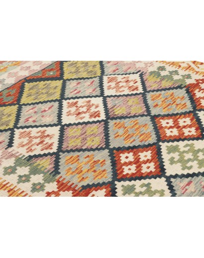 Tappeto Kilim Afghanistan marrone 125x184