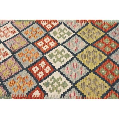 Tappeto Kilim Afghanistan marrone 125x184