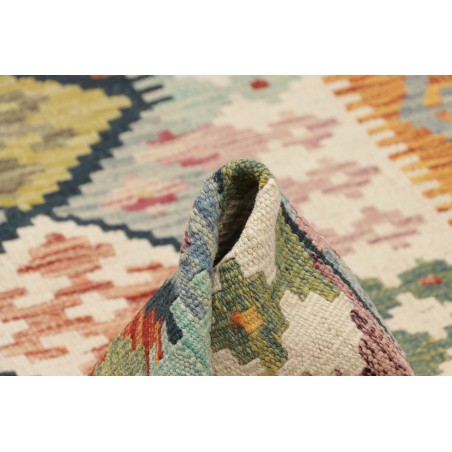 Tappeto Kilim Afghanistan marrone 125x184