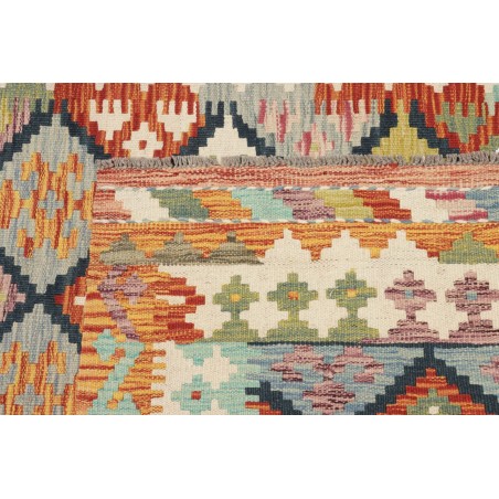 Tappeto Kilim Afghanistan marrone 125x184