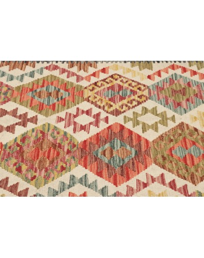 Tappeto Kilim Afghanistan marrone 124x195
