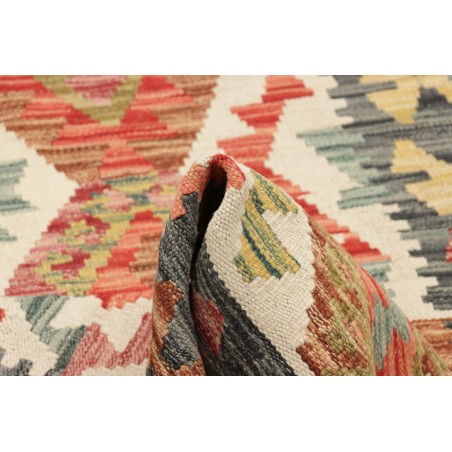 Tappeto Kilim Afghanistan marrone 124x195