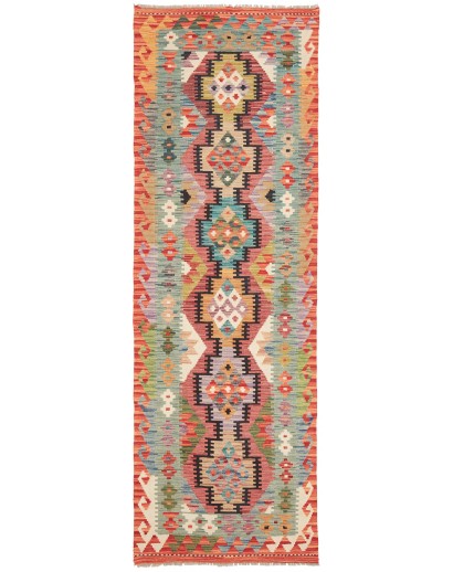 Tappeto Kilim Afghanistan marrone 77x245