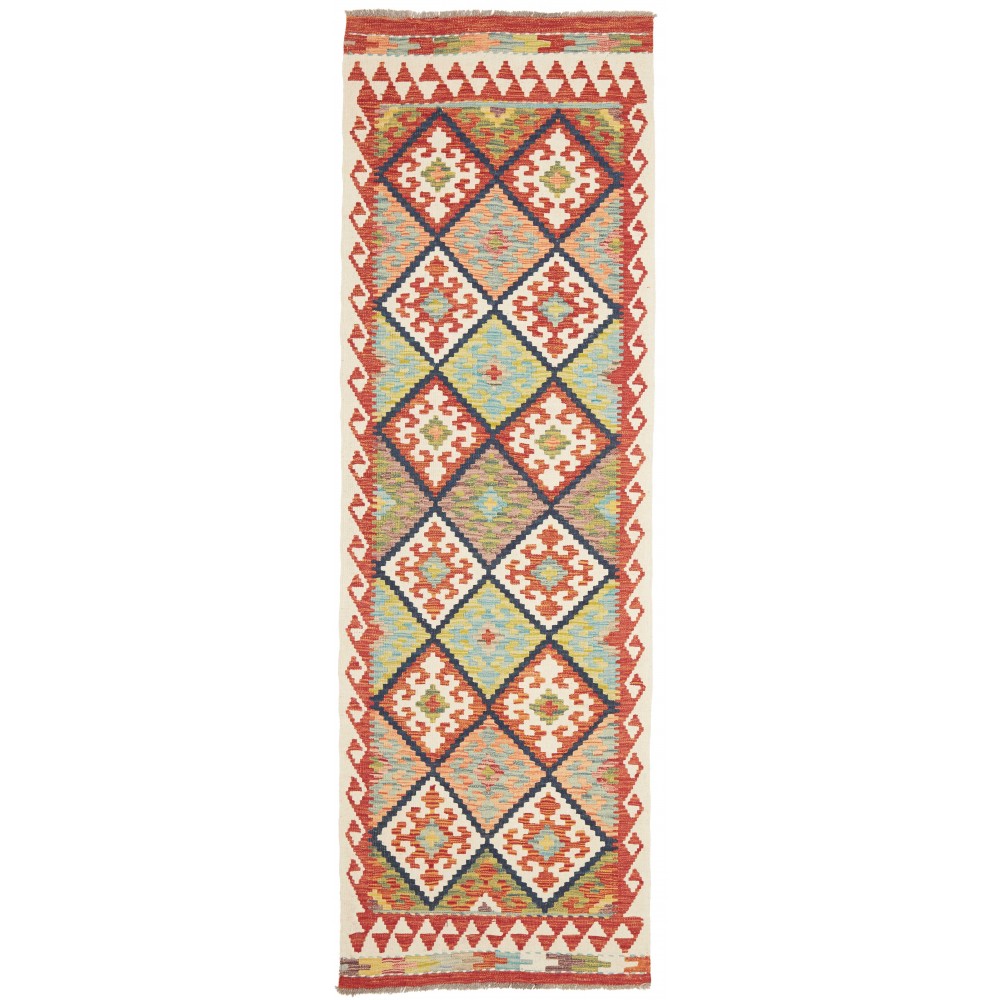 Tappeto Kilim Afghanistan marrone 81x252 Tappeto Kilim Afghanistan marrone 81x252