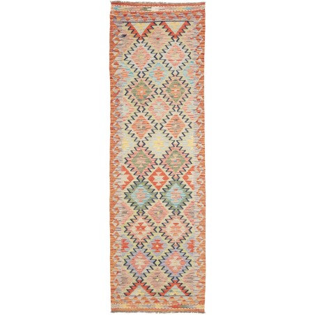 Tappeto Kilim Afghanistan marrone 78x261
