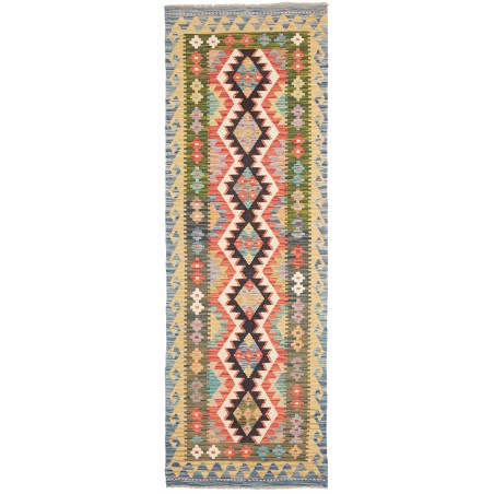 Tappeto Kilim Afghanistan marrone grigio 80x247
