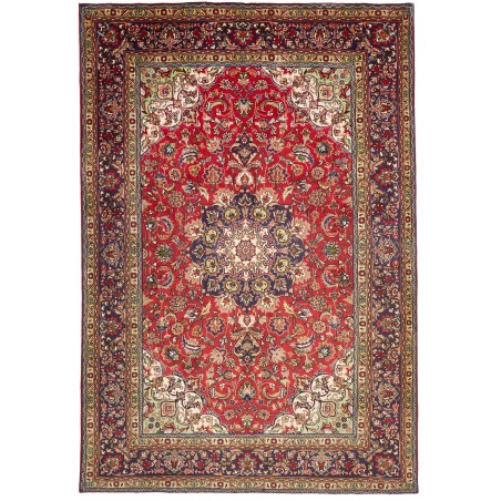 Tappeto Tabriz Persia marrone grigio 200x294