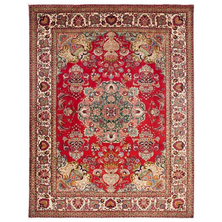 Tappeto Tabriz Persia marrone 222x292