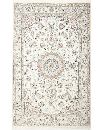 Tappeto Nain 9La Persia bianco beige 127x206