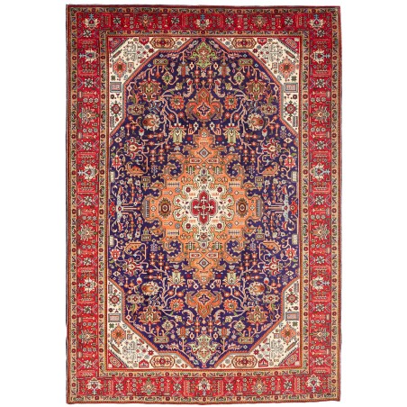 Tappeto Tabriz Persia marrone 202x300