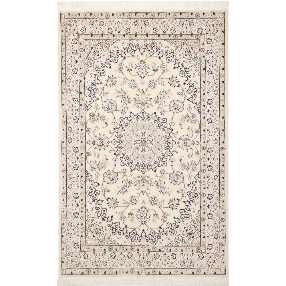 Tappeto Nain 9La Persia bianco 128x205