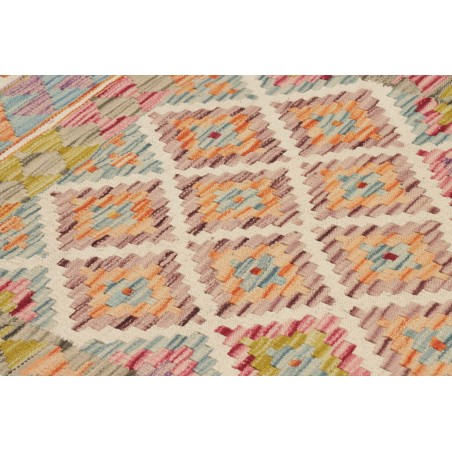 Tappeto Kilim Afghanistan marrone beige 102x204