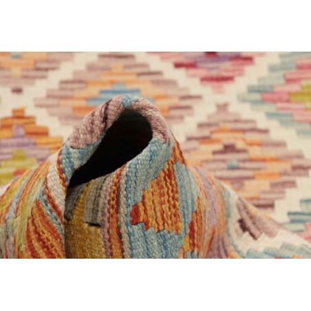 Tappeto Kilim Afghanistan marrone beige 102x204