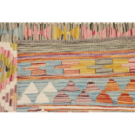 Tappeto Kilim Afghanistan marrone beige 102x204