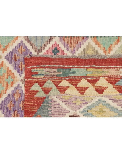 Tappeto Kilim Afghanistan marrone 101x190