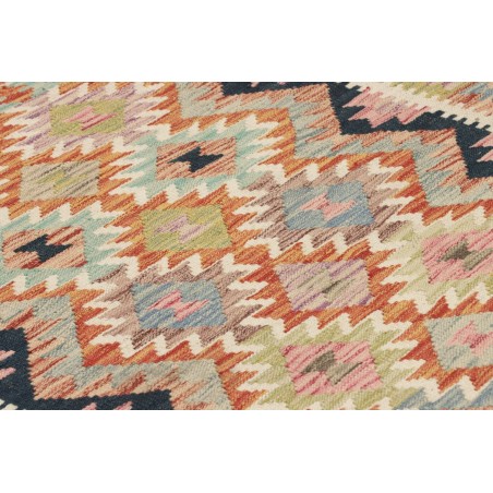 Tappeto Kilim Afghanistan marrone 101x198