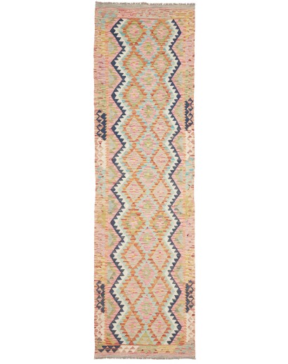 Tappeto Kilim Afghanistan marrone beige 83x290