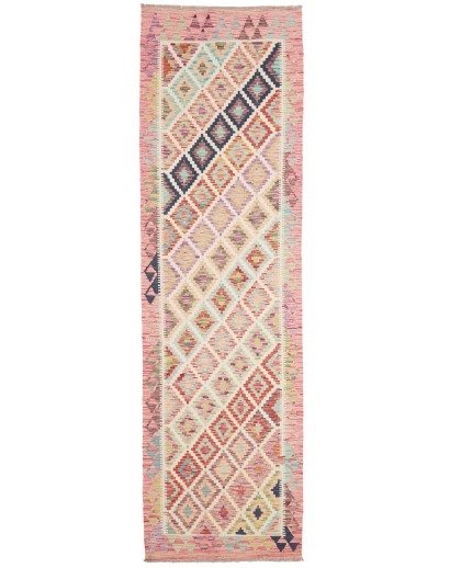 Tappeto Kilim Afghanistan marrone 78x290