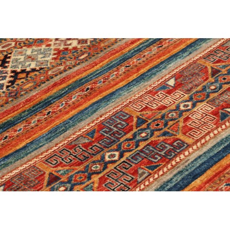 Tappeto Samarkand Pakistan rosso giallo 79x115