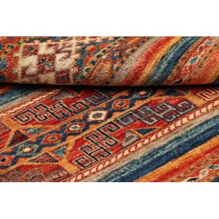 Tappeto Samarkand Pakistan rosso giallo 79x115