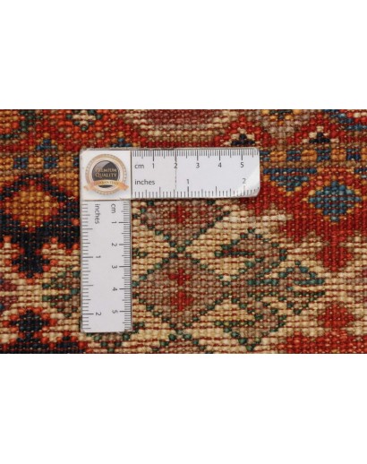 Tappeto Samarkand Pakistan rosso giallo 79x115