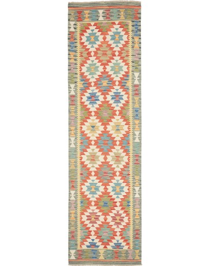 Tappeto Kilim Afghanistan marrone 79x290