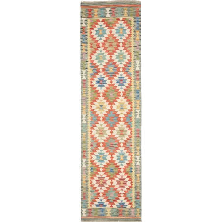 Tappeto Kilim Afghanistan marrone 79x290