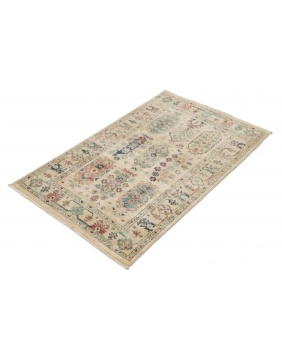 Tappeto Tribal Pakistan marrone grigio 77x122