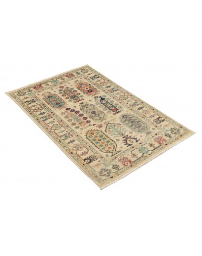 Tappeto Tribal Pakistan marrone grigio 77x122