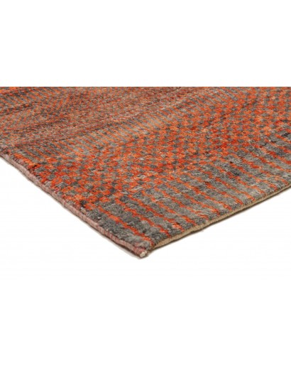 Tappeto Royal Gabbeh Pakistan marrone azzurro 76x128