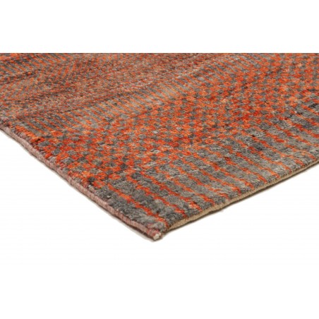 Tappeto Royal Gabbeh Pakistan marrone azzurro 76x128