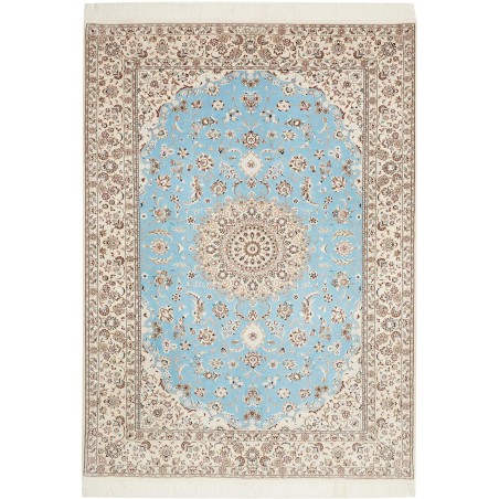Tappeto Nain 6La Persia bianco grigio 160x222