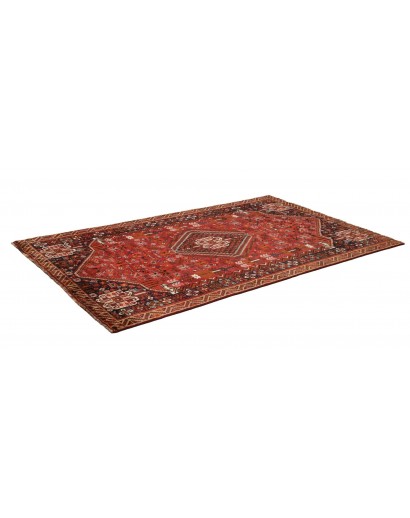 Tappeto Shiraz Fine Persia marrone blu 158x257