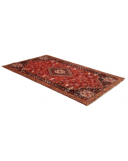 Tappeto Shiraz Fine Persia marrone blu 158x257