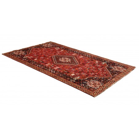 Tappeto Shiraz Fine Persia marrone blu 158x257