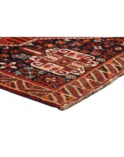 Tappeto Shiraz Fine Persia marrone blu 158x257