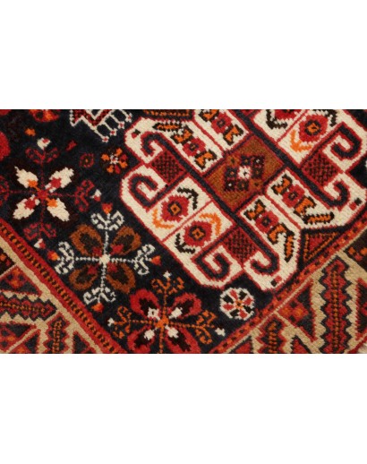 Tappeto Shiraz Fine Persia marrone blu 158x257