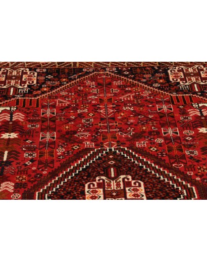 Tappeto Shiraz Fine Persia marrone blu 158x257
