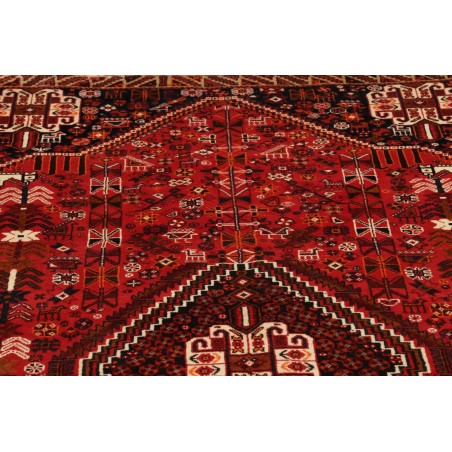 Tappeto Shiraz Fine Persia marrone blu 158x257