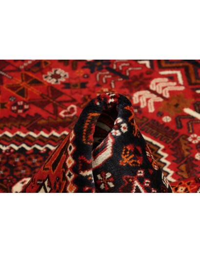 Tappeto Shiraz Fine Persia marrone blu 158x257