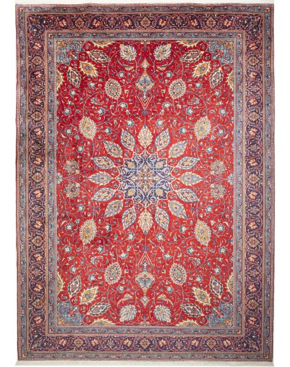 Tappeto Sarough Persia marrone grigio 263x367