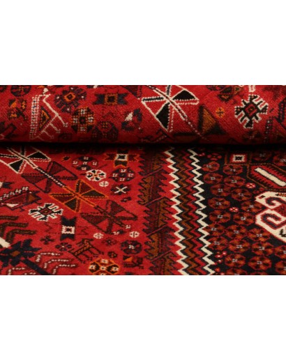 Tappeto Shiraz Fine Persia marrone blu 158x257