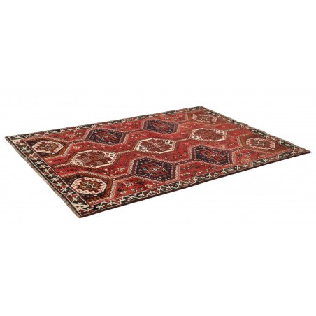 Tappeto Shiraz Fine Persia marrone grigio 157x230