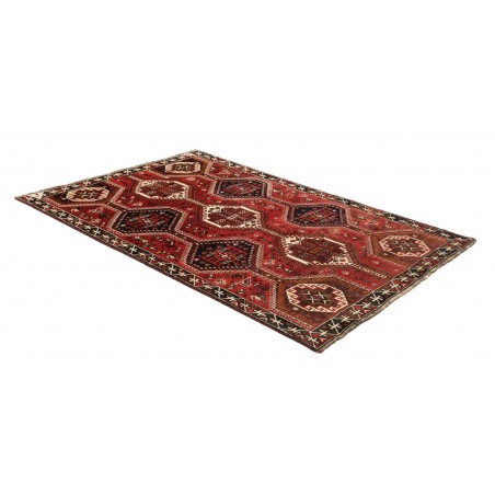 Tappeto Shiraz Fine Persia marrone grigio 157x230