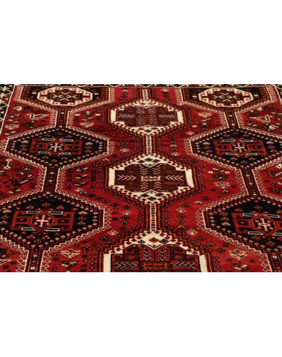 Tappeto Shiraz Fine Persia marrone grigio 157x230