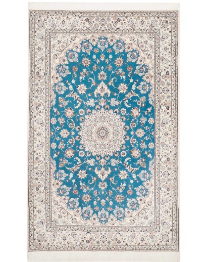 Tappeto Nain 6La Persia blu 134x216