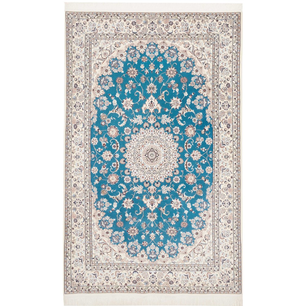 Tappeto Nain 6La Persia blu 134x216 Tappeto Nain 6La Persia blu 134x216